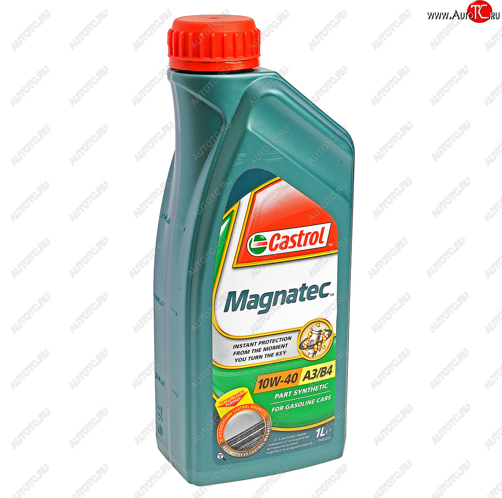 1 199 р. Масло моторное MAGNATEC A3B4 10W40 псинт.1л CASTROL CASTROL 15ca23  с доставкой в г. Майкоп