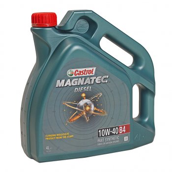 3 999 р. Масло дизельное MAGNATEC DIESEL B4 10W40 псинт.4л CASTROL CASTROL 15ca30  с доставкой в г. Майкоп. Увеличить фотографию 1