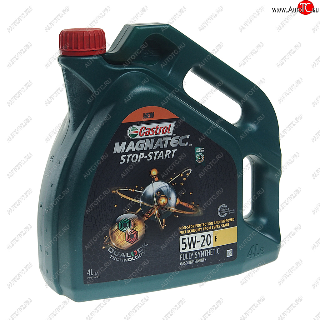 5 449 р. Масло моторное MAGNATEC STOP START 5W20 синт.4л CASTROL CASTROL 15cc4a  с доставкой в г. Майкоп