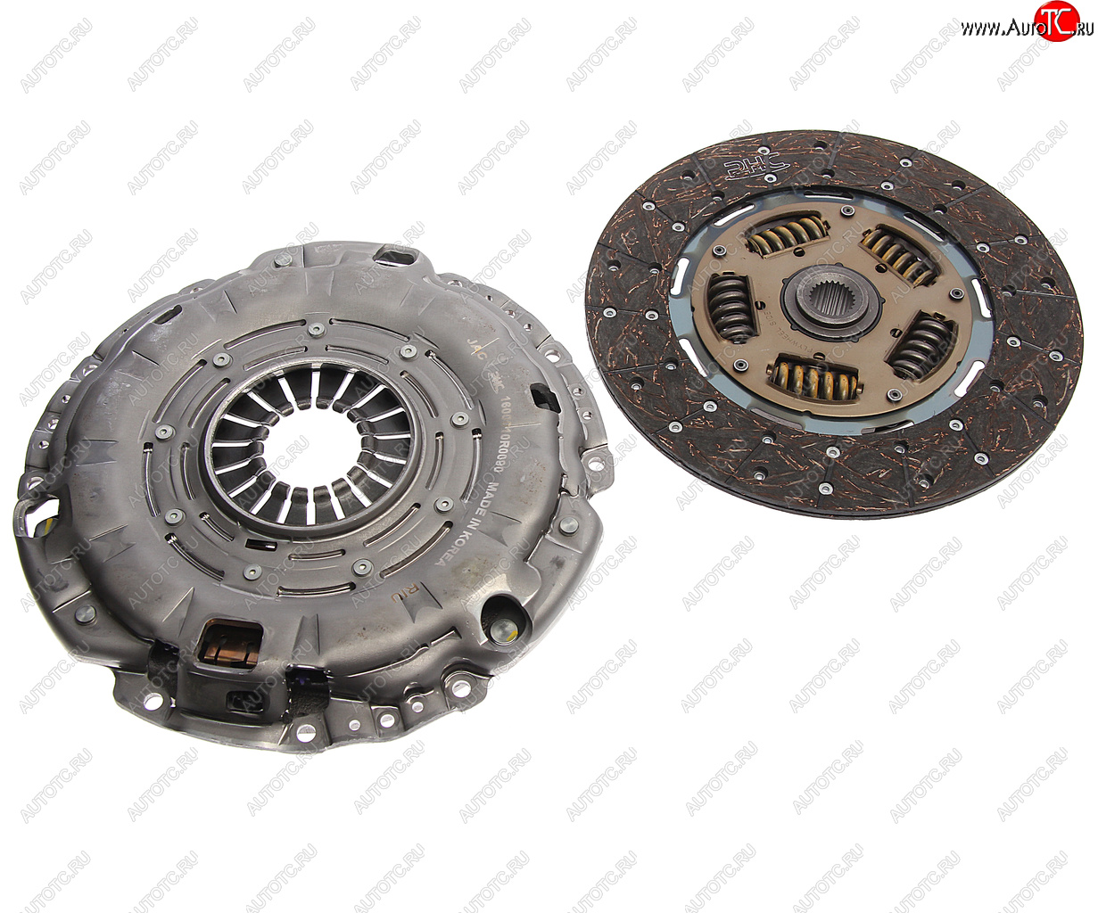 36 999 р. Сцепление JAC Sunray SOLLERS Atlant (2.7D) (4DE1-1D) (Е5) комплект (диск+корзина) OE JAC 1600010r0090-f011  с доставкой в г. Майкоп