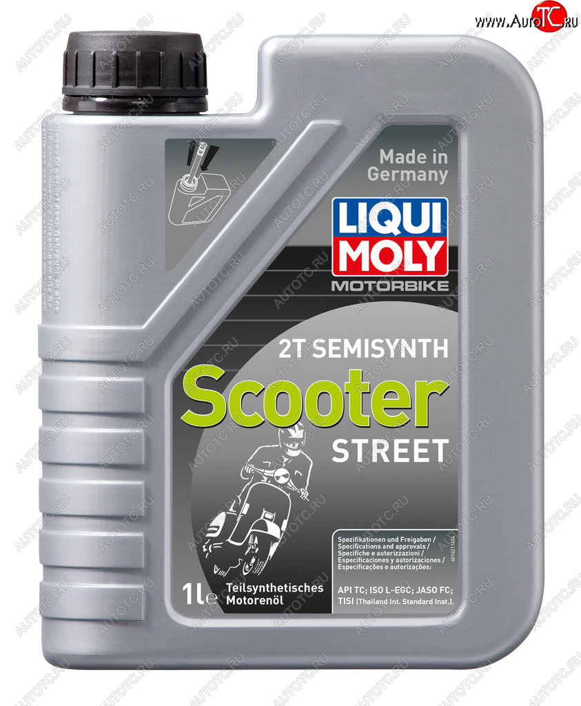 1 599 р. Масло моторное для 2-х тактных двигателей RACING SCOOTER 2T псинт.1л LIQUI MOLY LIQUI MOLY 1621  с доставкой в г. Майкоп