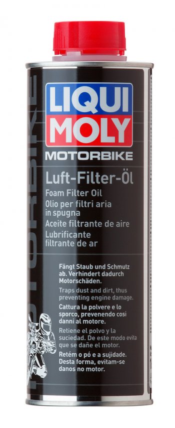 1 369 р. Масло для пропитки воздушных фильтров 0-сопротивления 500мл LIQUI MOLY LIQUI MOLY 1625  с доставкой в г. Майкоп. Увеличить фотографию 1