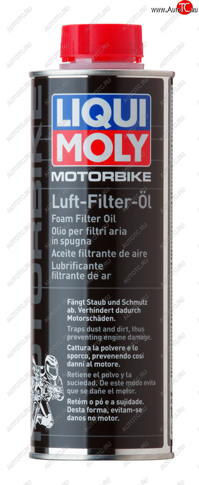 1 369 р. Масло для пропитки воздушных фильтров 0-сопротивления 500мл LIQUI MOLY LIQUI MOLY 1625  с доставкой в г. Майкоп
