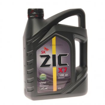 3 099 р. Масло дизельное X7 DIESEL CI-4SL E7 10W40 синт.4л ZIC ZIC 162607  с доставкой в г. Майкоп. Увеличить фотографию 1