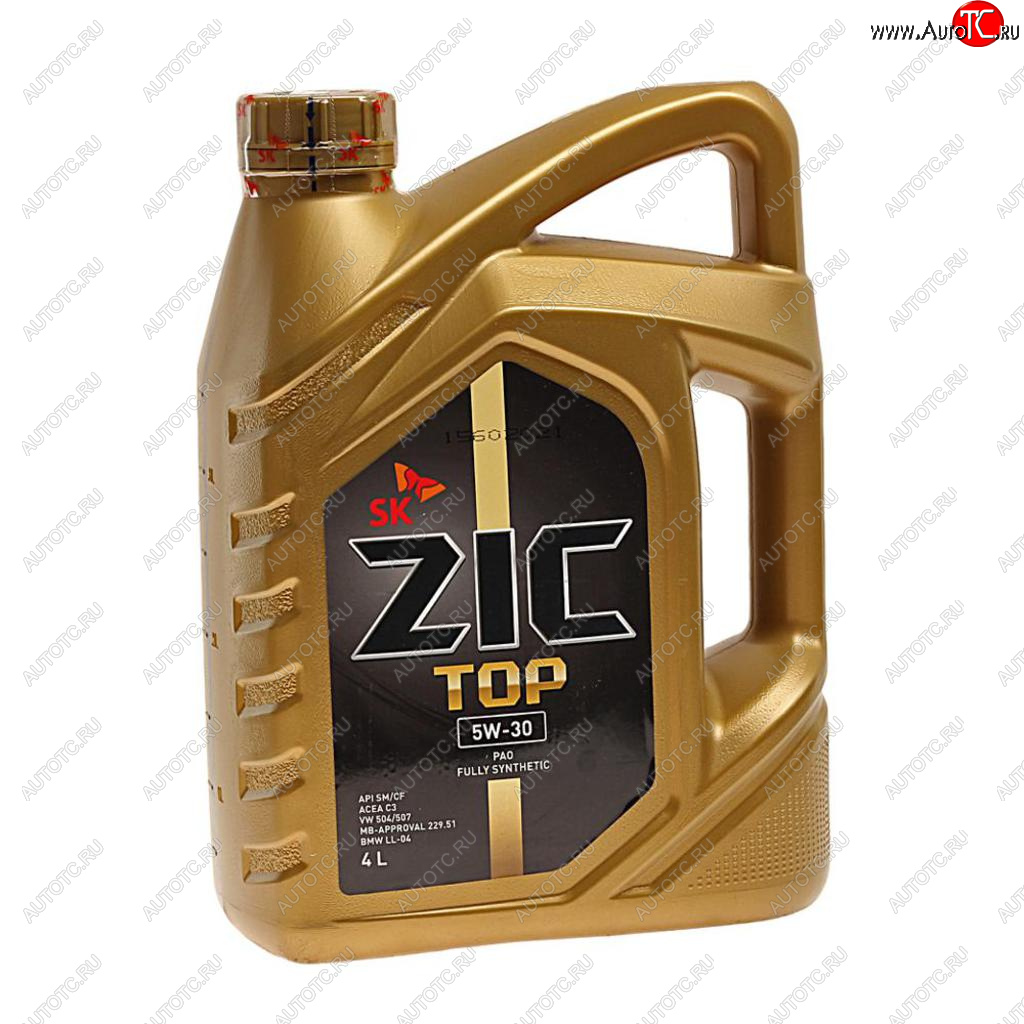 5 899 р. Масло моторное ZIC TOP LS SNCFC3 5W30 синт.4л ZIC ZIC 162612  с доставкой в г. Майкоп