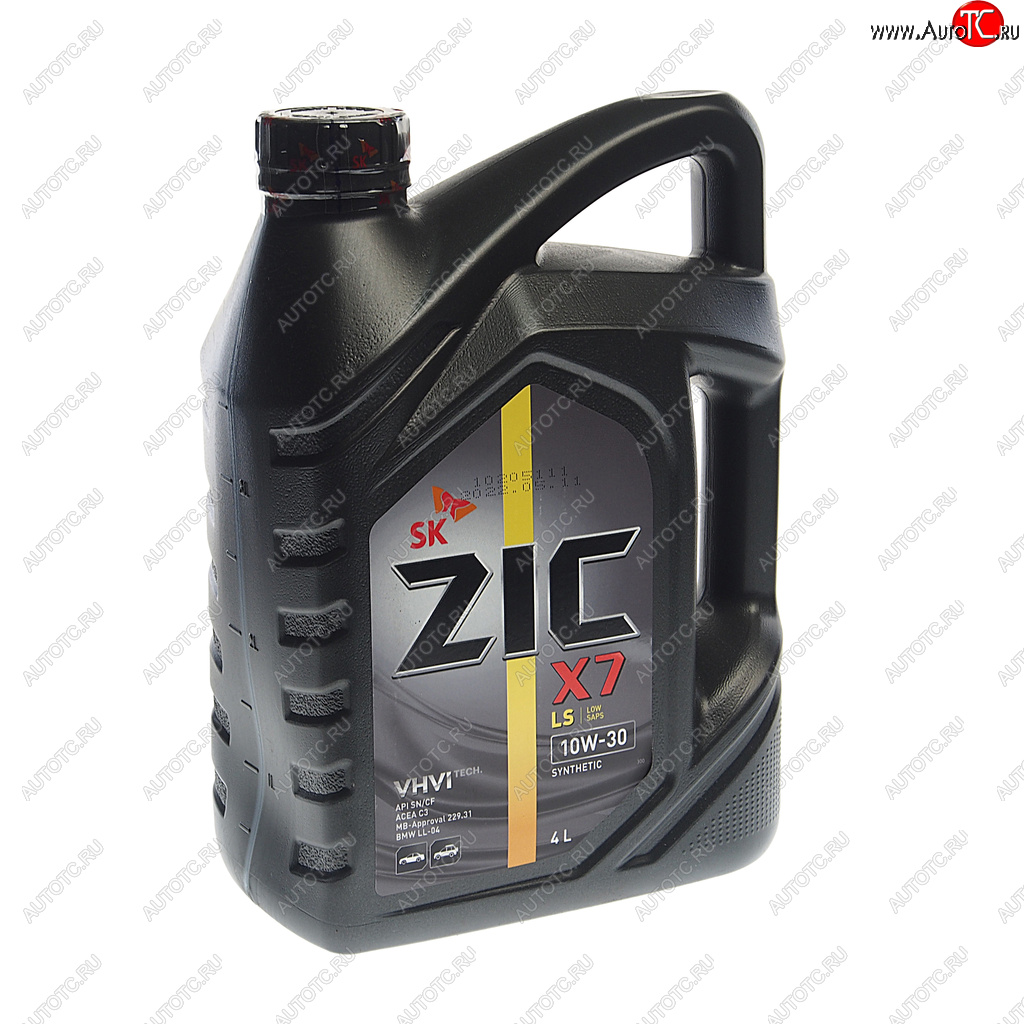 2 999 р. Масло моторное X7 LS SNCFC3 10W30 синт.4л ZIC ZIC 162649  с доставкой в г. Майкоп