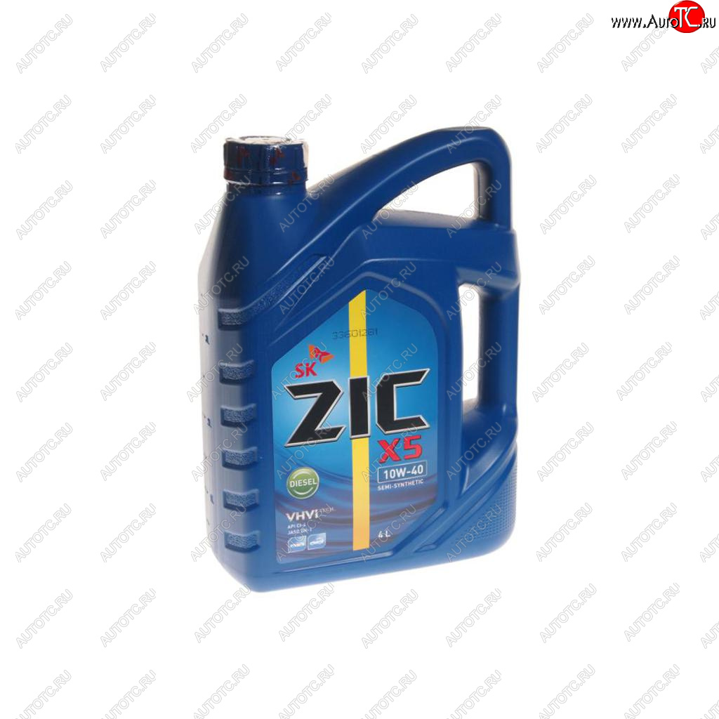 2 699 р. Масло дизельное X5 DIESEL CI-4SL 10W40 псинт.4л ZIC ZIC 162660  с доставкой в г. Майкоп