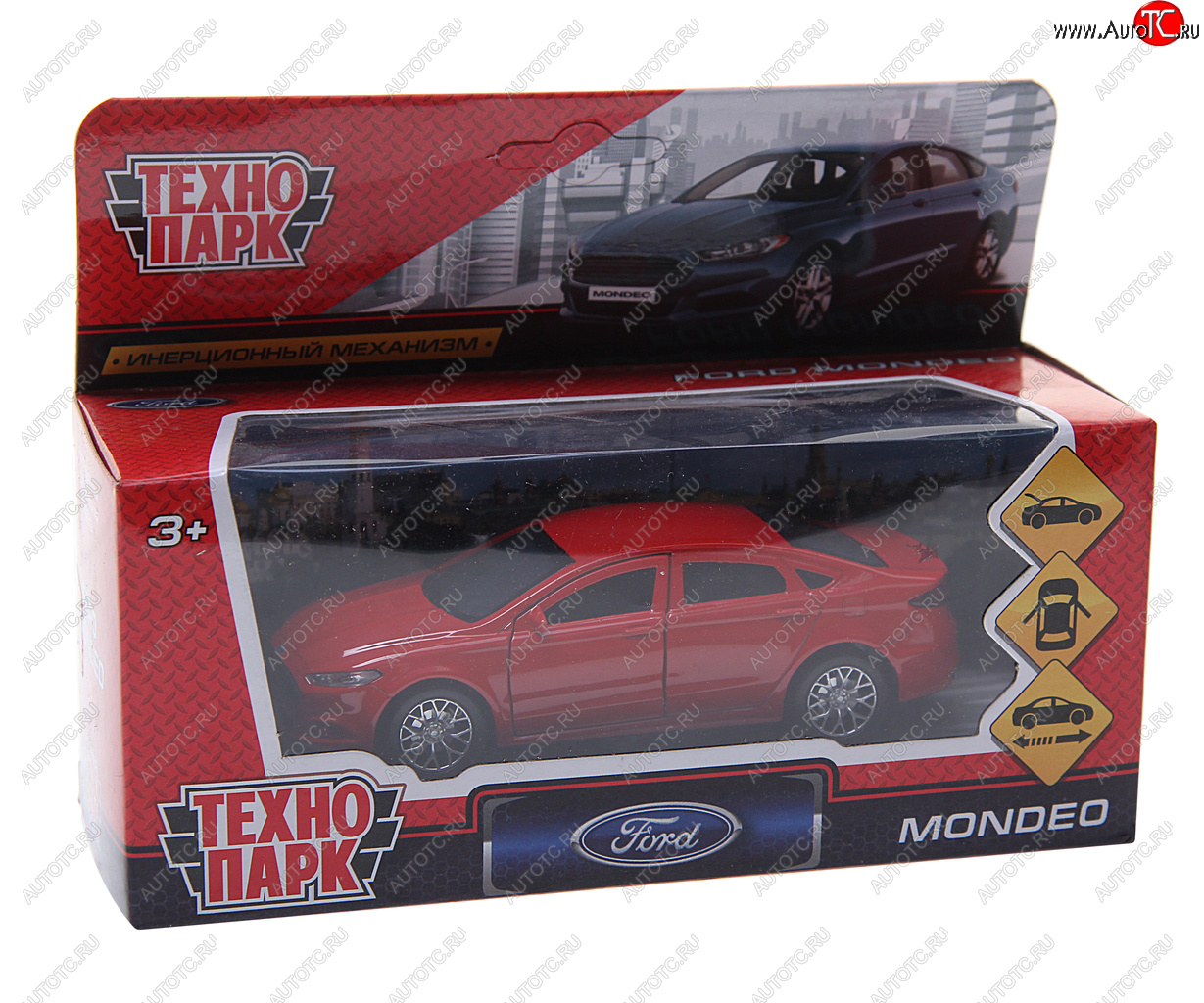 819 р. Модель автомобиля FORD Mondeo металлическая ТЕХНОПАРК ТЕХНОПАРК 164068164044  с доставкой в г. Майкоп