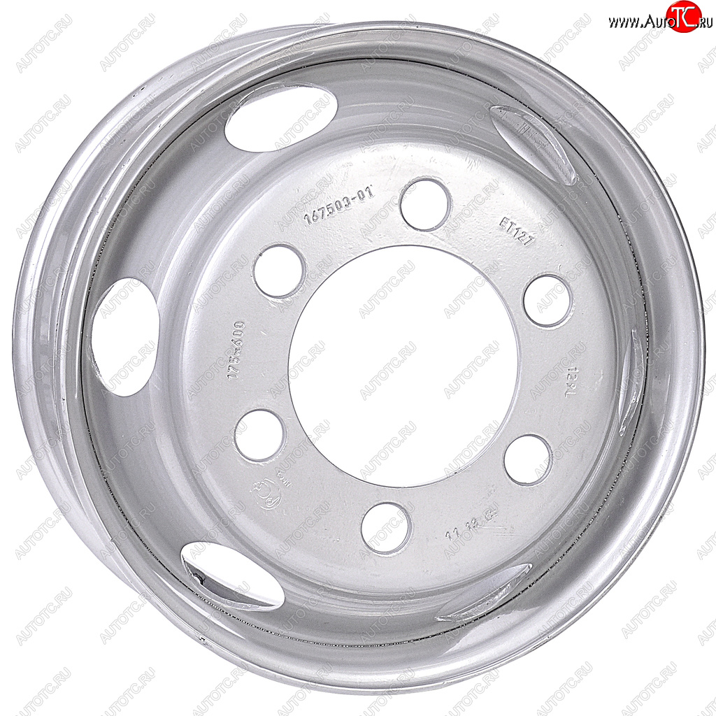 11 199 р. Диск колесный HYUNDAI HD72,78 (6 шп. безкам.) 6х17.5 ET127 D164 HARTUNG HARTUNG 167.503-3101012-01  с доставкой в г. Майкоп