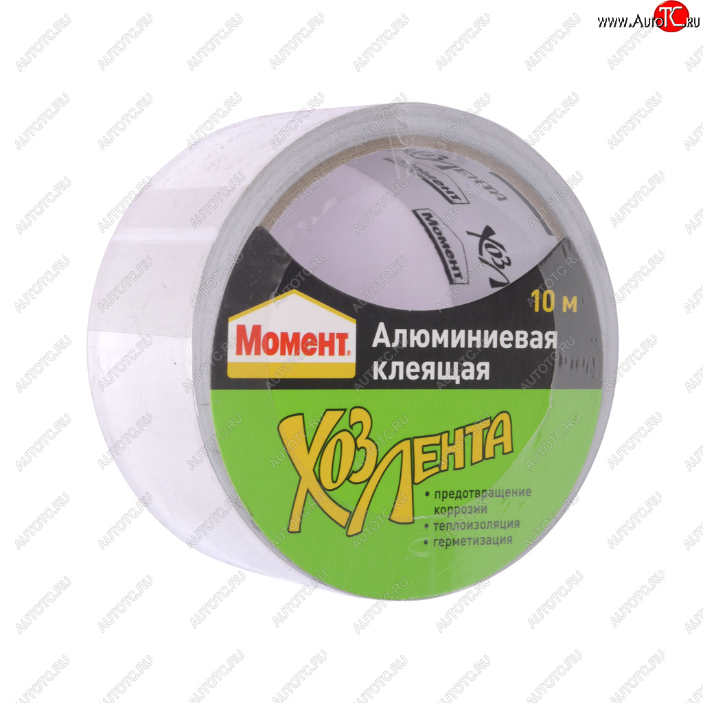 319 р. Скотч алюминиевый 10м Хозяйственная Лента МОМЕНТ HENKEL 1690067  с доставкой в г. Майкоп