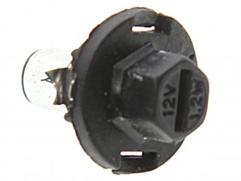 78 р. Лампа 12V 1.2W BX8.4d черный патрон Plastic Base NARVA NARVA 170283000  с доставкой в г. Майкоп. Увеличить фотографию 2