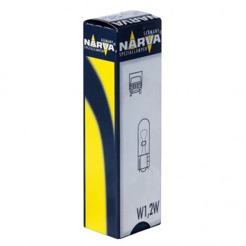 38 р. Лампа 24V W1.2W W2x4.6d NARVA NARVA 170403000  с доставкой в г. Майкоп. Увеличить фотографию 1