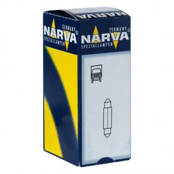 80 р. Лампа 24V C3W SV7.5 Festoon NARVA NARVA 171043000  с доставкой в г. Майкоп. Увеличить фотографию 1