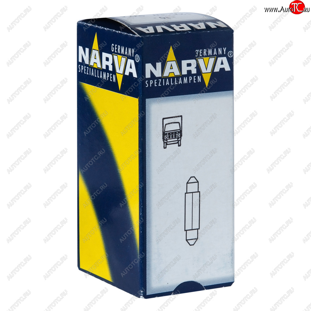 80 р. Лампа 24V C3W SV7.5 Festoon NARVA NARVA 171043000  с доставкой в г. Майкоп