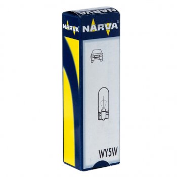 78 р. Лампа 12V WY5W W2.1x9.5d желтая NARVA NARVA 171693000  с доставкой в г. Майкоп. Увеличить фотографию 1