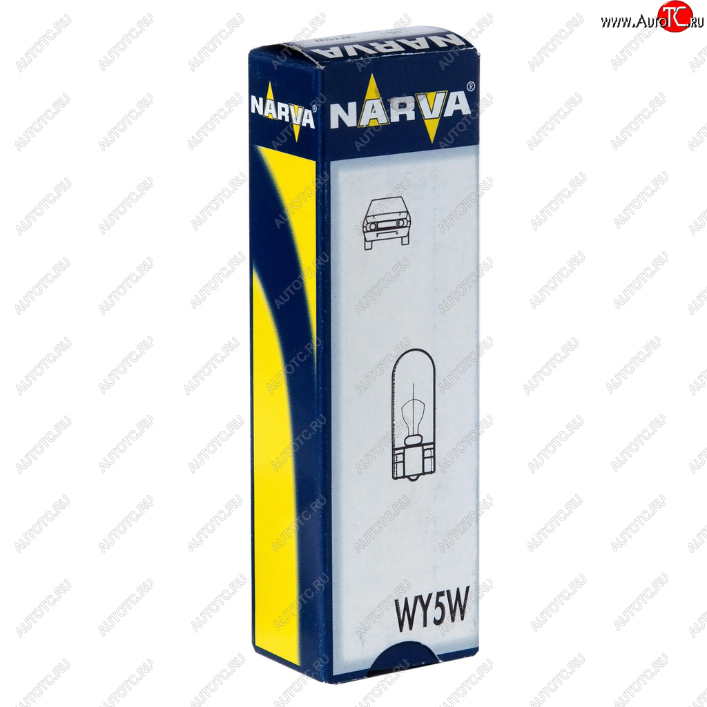 78 р. Лампа 12V WY5W W2.1x9.5d желтая NARVA NARVA 171693000  с доставкой в г. Майкоп