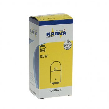 70 р. Лампа 24V R5W BA15d NARVA NARVA 171823000  с доставкой в г. Майкоп. Увеличить фотографию 2