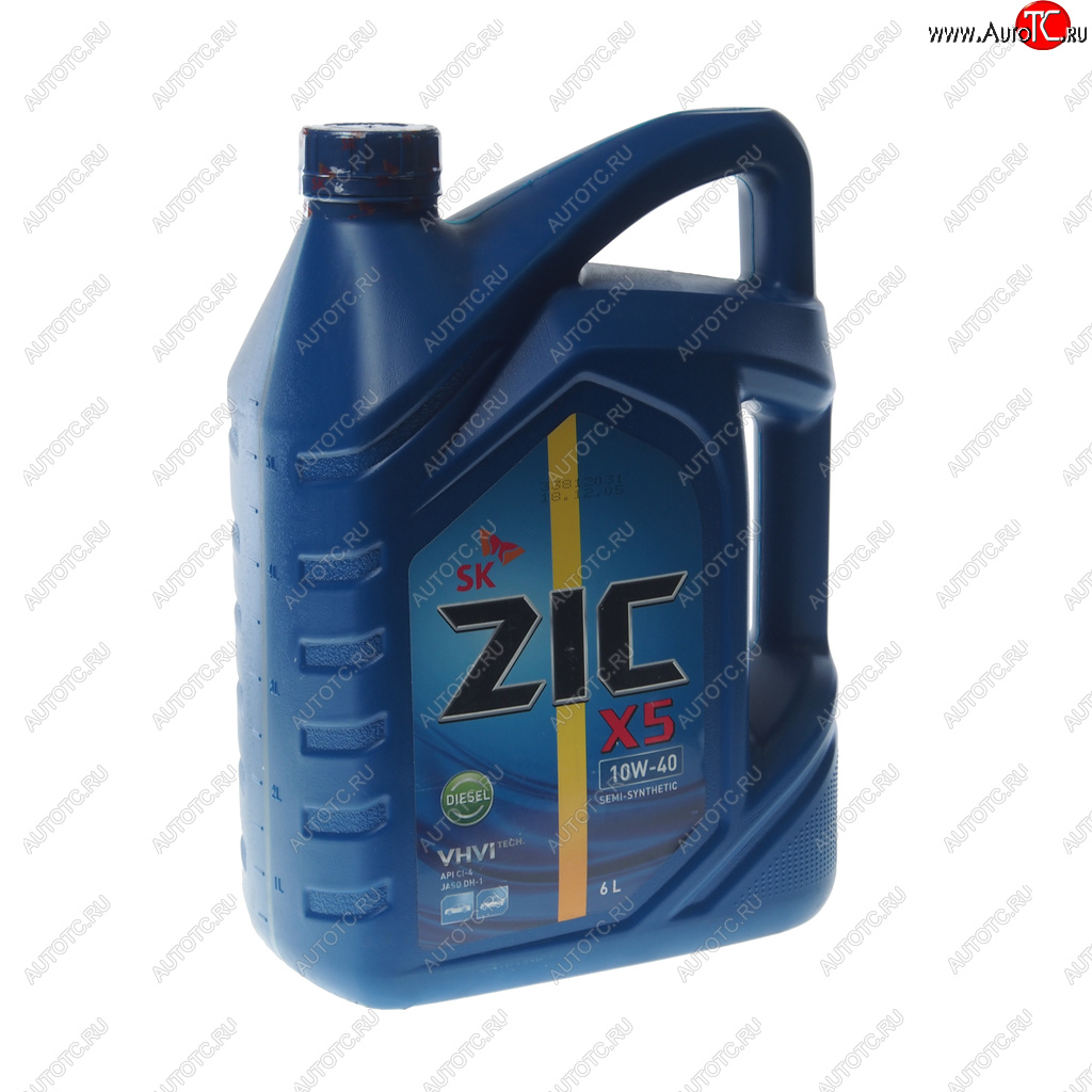 4 199 р. Масло дизельное X5 DIESEL CI-4SL 10W40 псинт.6л ZIC ZIC 172660  с доставкой в г. Майкоп