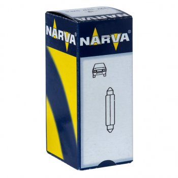 32 р. Лампа 12V C10W SV8.5 41мм Festoon NARVA NARVA 173143000  с доставкой в г. Майкоп. Увеличить фотографию 1
