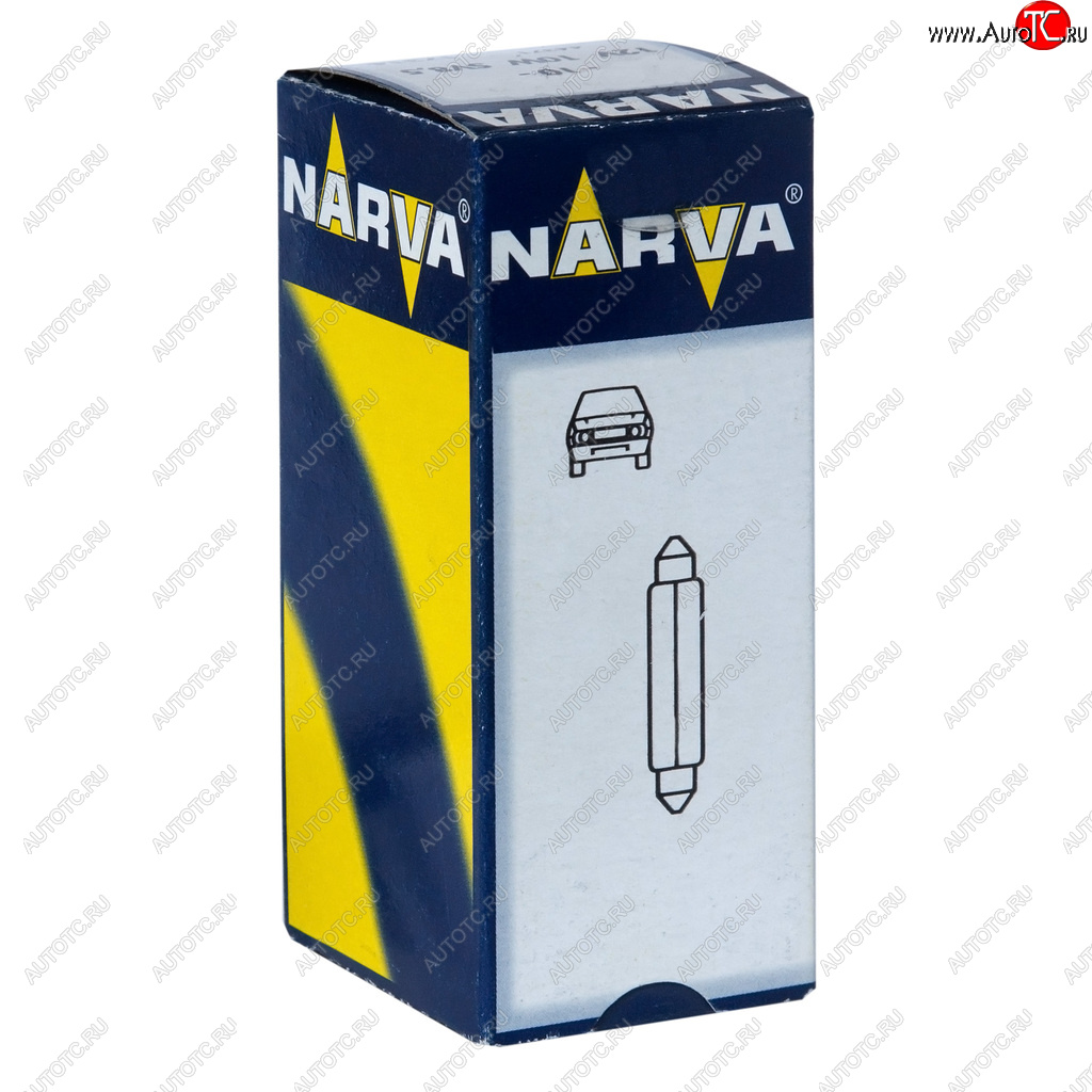32 р. Лампа 12V C10W SV8.5 41мм Festoon NARVA NARVA 173143000  с доставкой в г. Майкоп