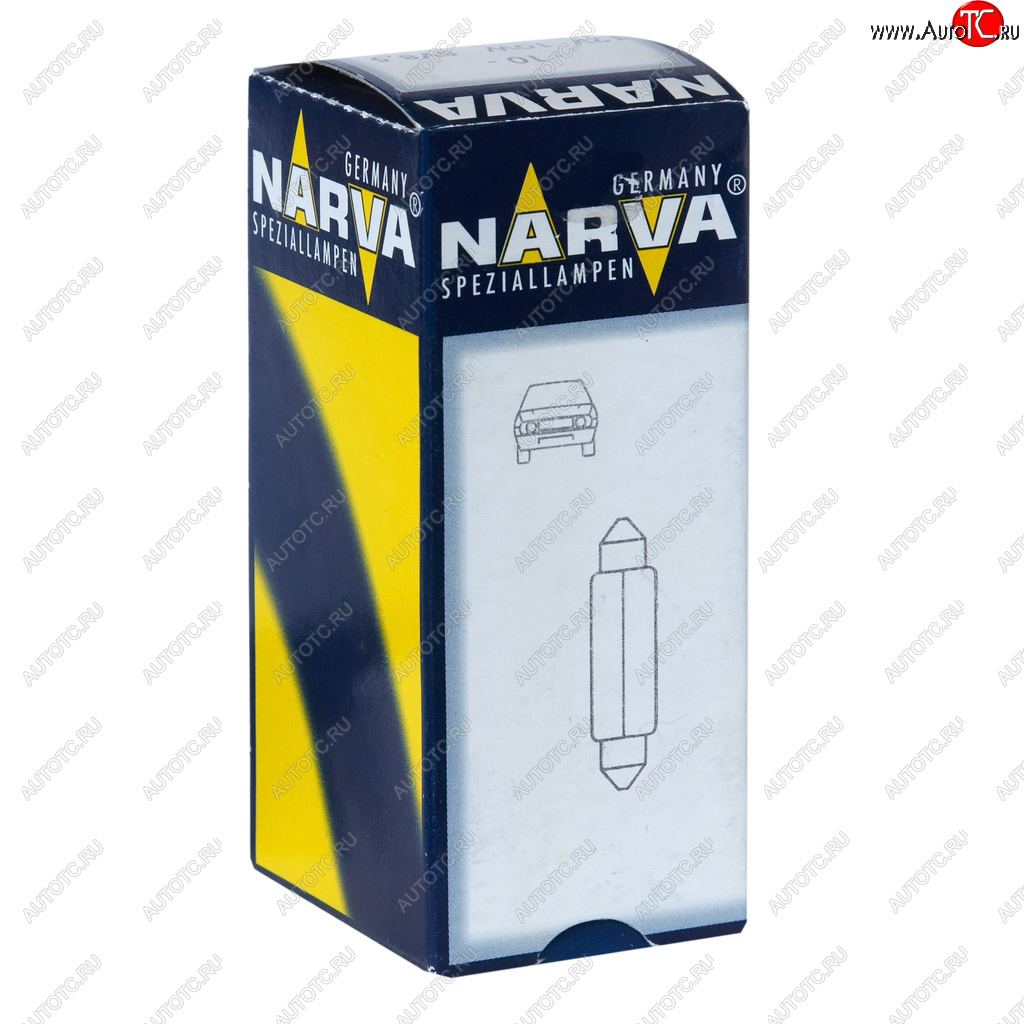 46 р. Лампа 12V C10W SV8.5 36мм Festoon NARVA NARVA 173163000  с доставкой в г. Майкоп