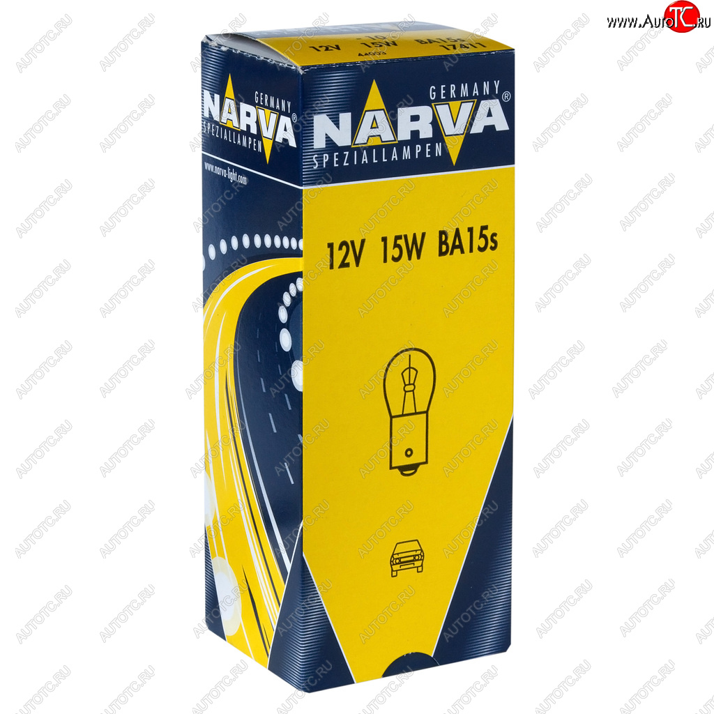 76 р. Лампа 12V R15W BA15s Stop P22 NARVA NARVA 174113000  с доставкой в г. Майкоп