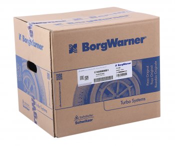 101 499 р. Турбокомпрессор CUMMINS ISF 2.8 ЕВРО-5 BORG WARNER № BORG WARNER 17459980001  с доставкой в г. Майкоп. Увеличить фотографию 7