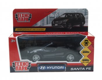 599 р. Модель автомобиля HYUNDAI Santa Fe металлическая ТЕХНОПАРК ТЕХНОПАРК 178256115589115411178249 ТЕХНОПАРК 178256115589115411178249  с доставкой в г. Майкоп. Увеличить фотографию 2