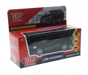 599 р. Модель автомобиля HYUNDAI Santa Fe металлическая ТЕХНОПАРК ТЕХНОПАРК 178256115589115411178249 ТЕХНОПАРК 178256115589115411178249  с доставкой в г. Майкоп. Увеличить фотографию 1