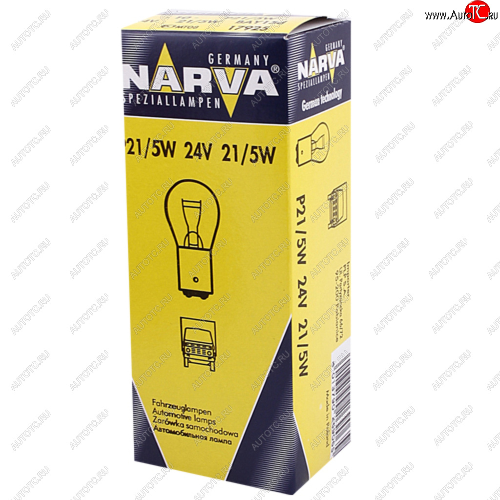 54 р. Лампа 24V P215W BAY15d NARVA NARVA 179253000  с доставкой в г. Майкоп