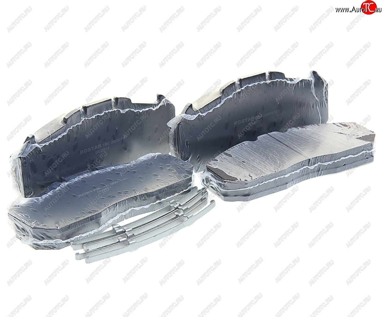 8 249 р. Колодки тормозные MAN TGA RENAULT Magnum передниезадние дисковые (250x118x30) (4шт.) ROSTAR ROSTAR 180.000131  с доставкой в г. Майкоп