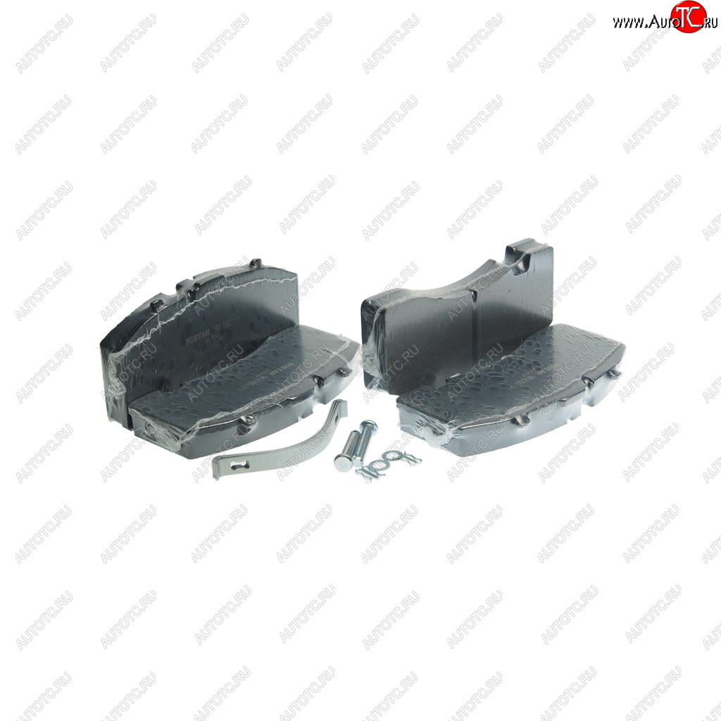 8 849 р. Колодки тормозные BPW SAF дисковые (с выточкой,оси SAF SKRB 9022K01SK7) (4шт.) ROSTAR ROSTAR 180.000171  с доставкой в г. Майкоп