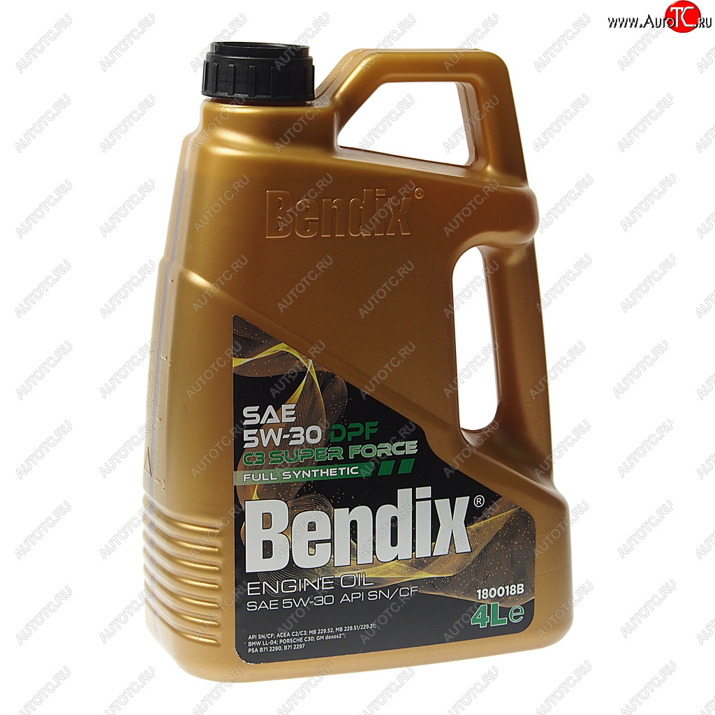 2 699 р. Масло моторное SUPER FORCE DPF 5W30 синт.4л BENDIX BENDIX 180018b  с доставкой в г. Майкоп