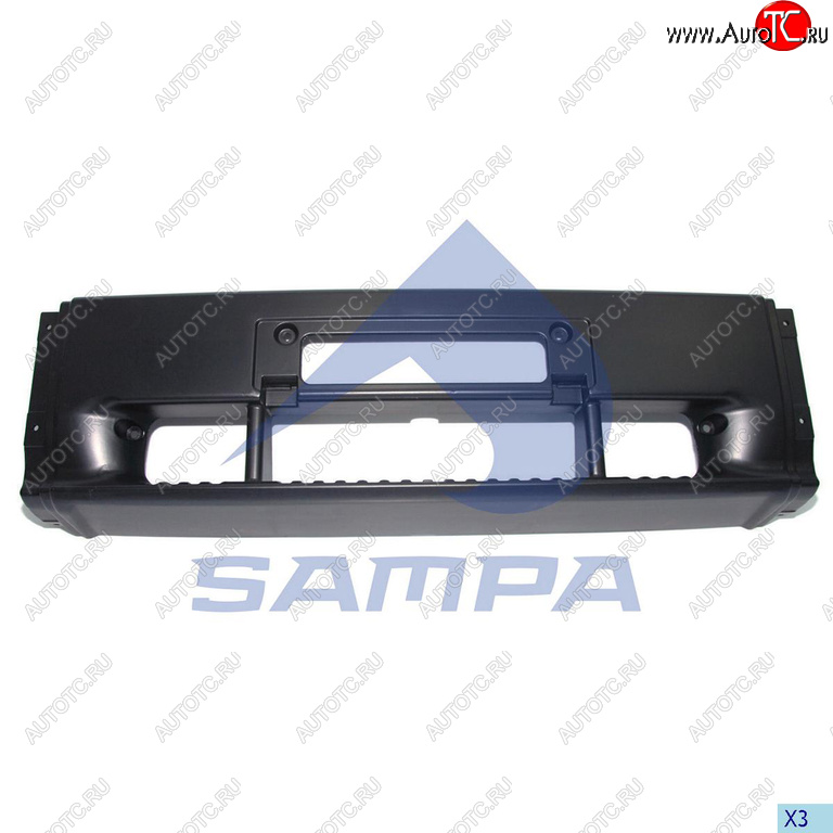 6 699 р. Бампер MERCEDES Atego центральная часть (высокий) SAMPA SAMPA 18100012  с доставкой в г. Майкоп