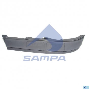 869 р. Спойлер бампера MERCEDES Actros левая часть SAMPA SAMPA 18100038  с доставкой в г. Майкоп. Увеличить фотографию 1
