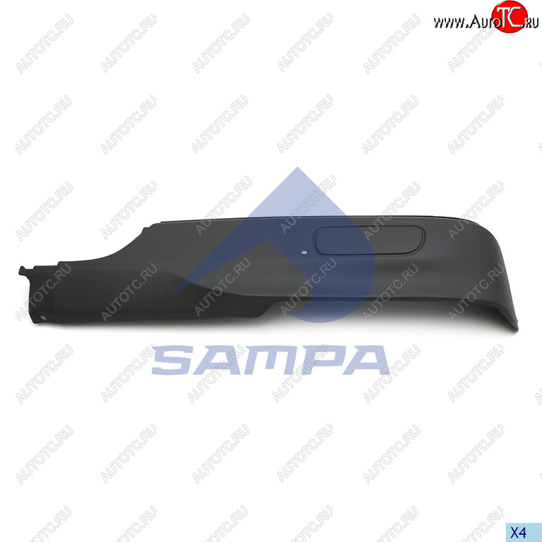 739 р. Спойлер бампера MERCEDES Axor левый SAMPA SAMPA 18100269  с доставкой в г. Майкоп