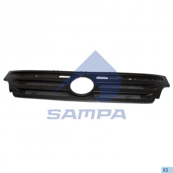 3 189 р. Решетка радиатора MERCEDES Actros SAMPA SAMPA 18100317  с доставкой в г. Майкоп. Увеличить фотографию 1
