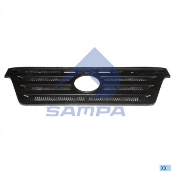 3 399 р. Решетка радиатора MERCEDES Actros радиатора SAMPA SAMPA 18100318  с доставкой в г. Майкоп. Увеличить фотографию 1