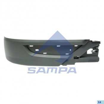 439 р. Спойлер бампера MERCEDES Actros MP3 переднего правый (узкий) SAMPA SAMPA 18100558  с доставкой в г. Майкоп. Увеличить фотографию 1