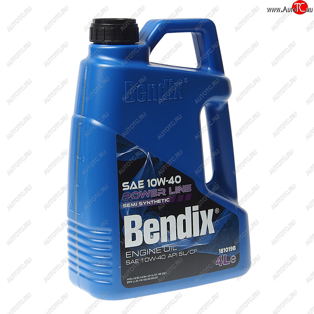 2 099 р. Масло моторное POWER LINE 10W40 псинт.4л BENDIX BENDIX 181019b  с доставкой в г. Майкоп