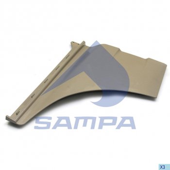 5 399 р. Накладка MAN TGA,TGX двери нижняя правая SAMPA SAMPA 18200045  с доставкой в г. Майкоп. Увеличить фотографию 1
