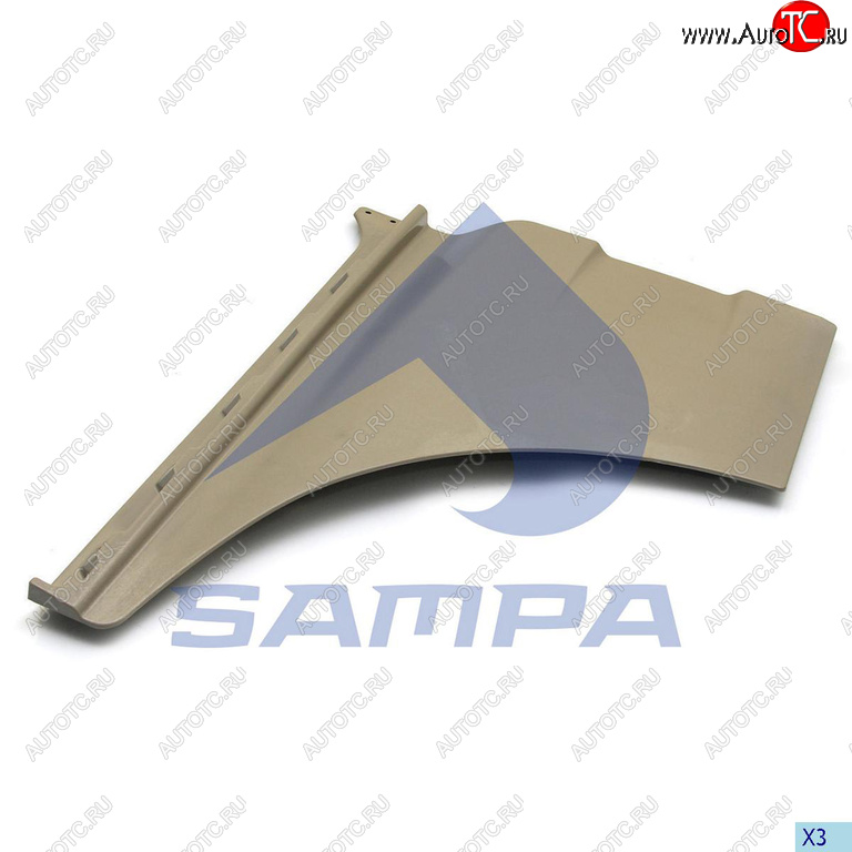 5 399 р. Накладка MAN TGA,TGX двери нижняя правая SAMPA SAMPA 18200045  с доставкой в г. Майкоп