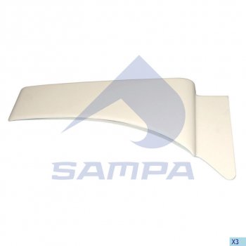 2 889 р. Накладка MAN крыла переднего правого SAMPA SAMPA 18200053  с доставкой в г. Майкоп. Увеличить фотографию 1