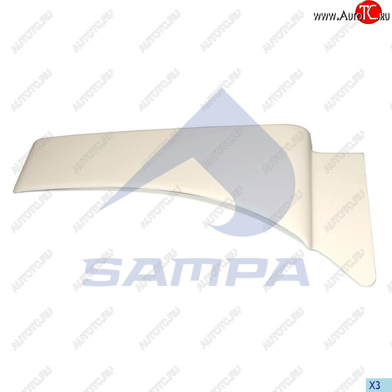 2 889 р. Накладка MAN крыла переднего правого SAMPA SAMPA 18200053  с доставкой в г. Майкоп
