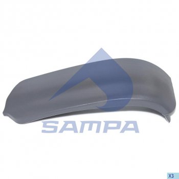 779 р. Панель MAN TGA LX угловая бампера левая нижняя SAMPA SAMPA 18200057  с доставкой в г. Майкоп. Увеличить фотографию 1