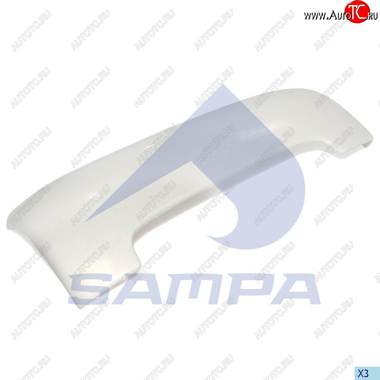 1 499 р. Дефлектор MAN TGA кабины правый угловой SAMPA SAMPA 18200081  с доставкой в г. Майкоп