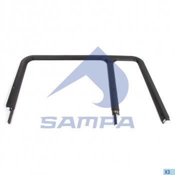 999 р. Рамка MAN стекла двери левой SAMPA SAMPA 18200174  с доставкой в г. Майкоп. Увеличить фотографию 1