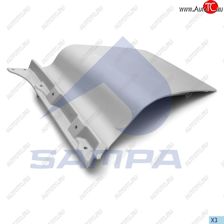 7 249 р. Накладка MAN TGA,L,LX двери нижняя правая SAMPA SAMPA 18200191  с доставкой в г. Майкоп