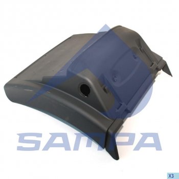 3 599 р. Крыло MAN TGX заднее левоеправое задняя часть SAMPA SAMPA 18200214  с доставкой в г. Майкоп. Увеличить фотографию 1
