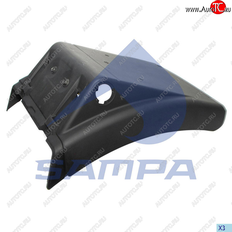 2 999 р. Крыло MAN TGA,TGS заднее передняя часть левоеправое (520мм) SAMPA SAMPA 18200258  с доставкой в г. Майкоп